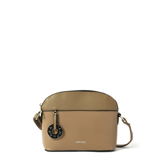 amphora cradily cartera tipo bandolera taupe