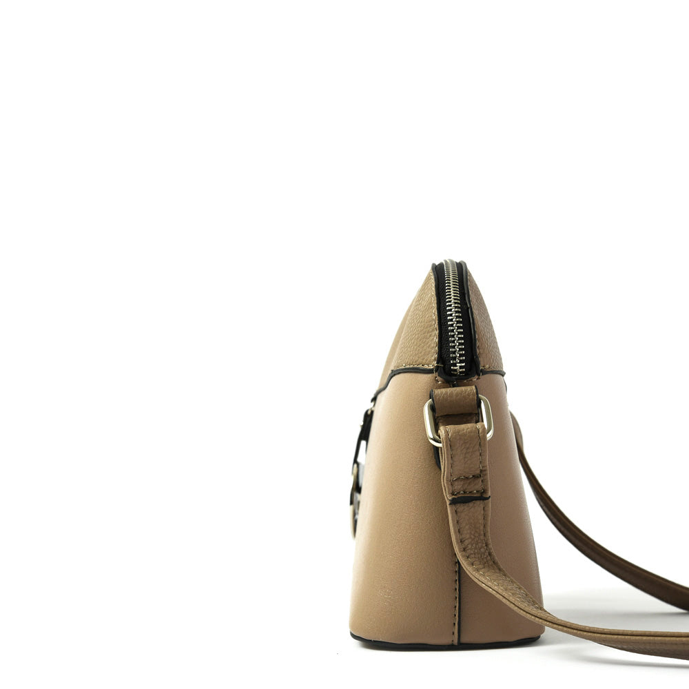 amphora cradily cartera tipo bandolera taupe
