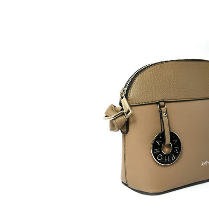amphora cradily cartera tipo bandolera taupe