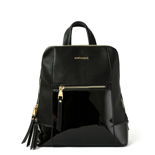 Medium Black Azalea Backpack