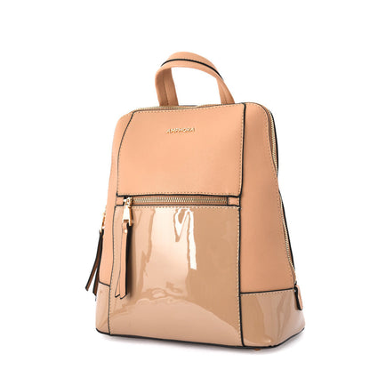 Dark Beige Azalea Medium Backpack