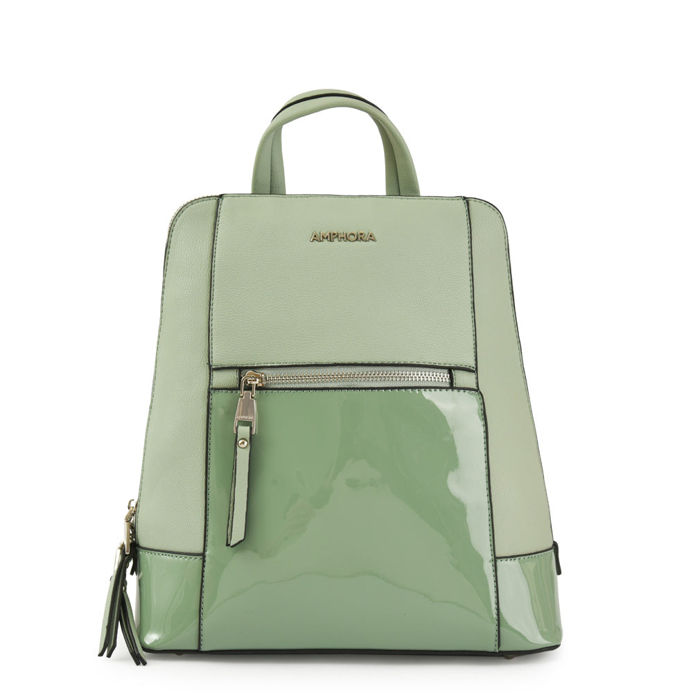Medium Aqua Green Azalea Backpack
