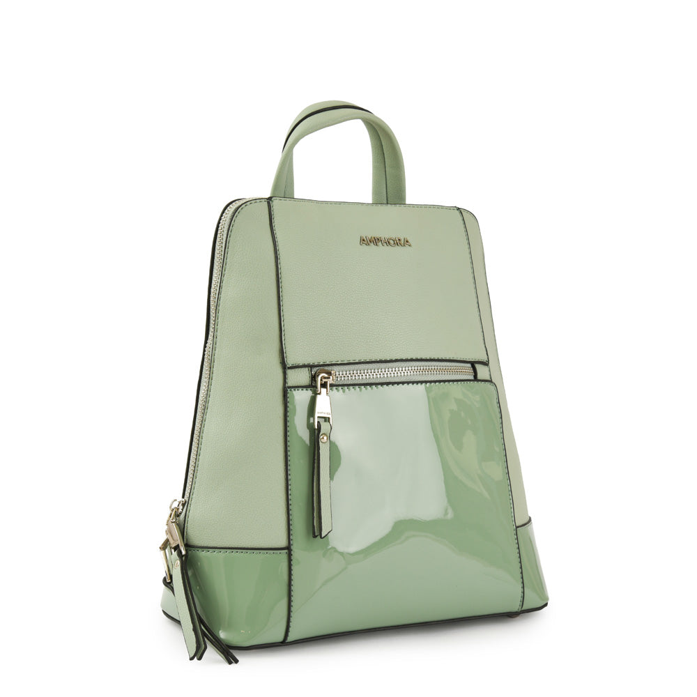 Medium Aqua Green Azalea Backpack