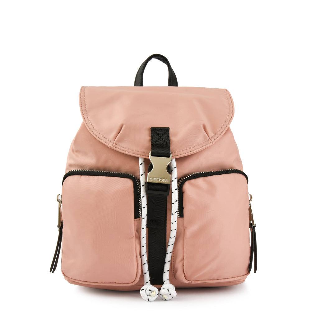 Birambi Large Lid Backpack Light Pink