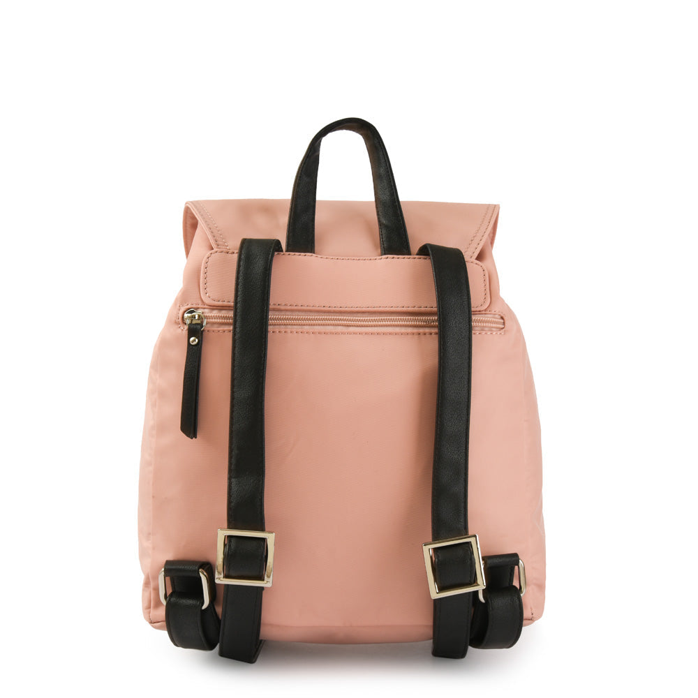 Birambi Large Lid Backpack Light Pink