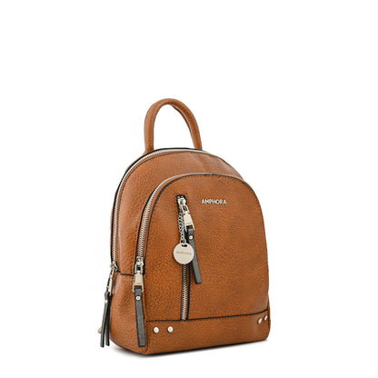 Catriel small brown backpack