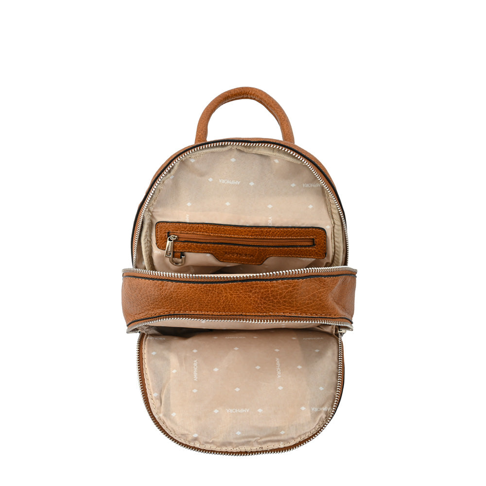 Catriel small brown backpack