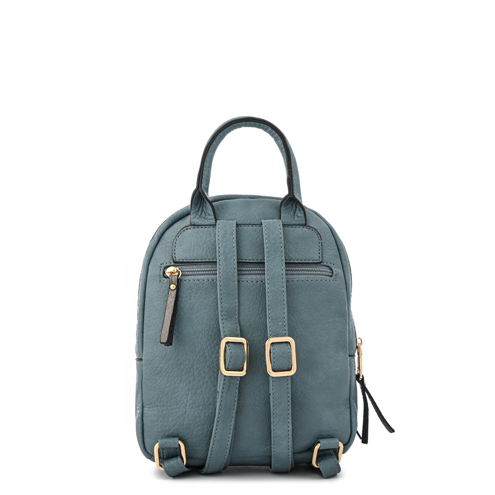 Catriel denim small backpack