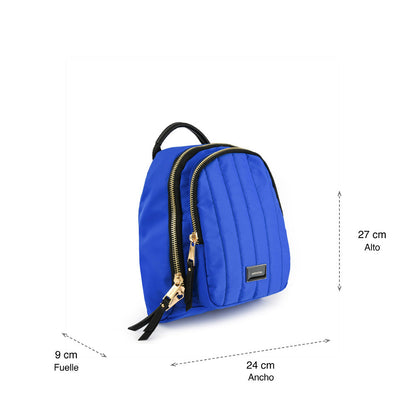 Ava small electric blue backpack