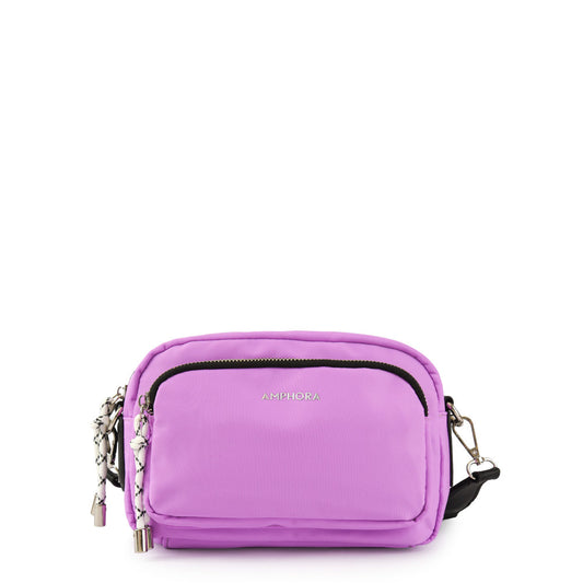 Aferdita small lilac crossbody bag