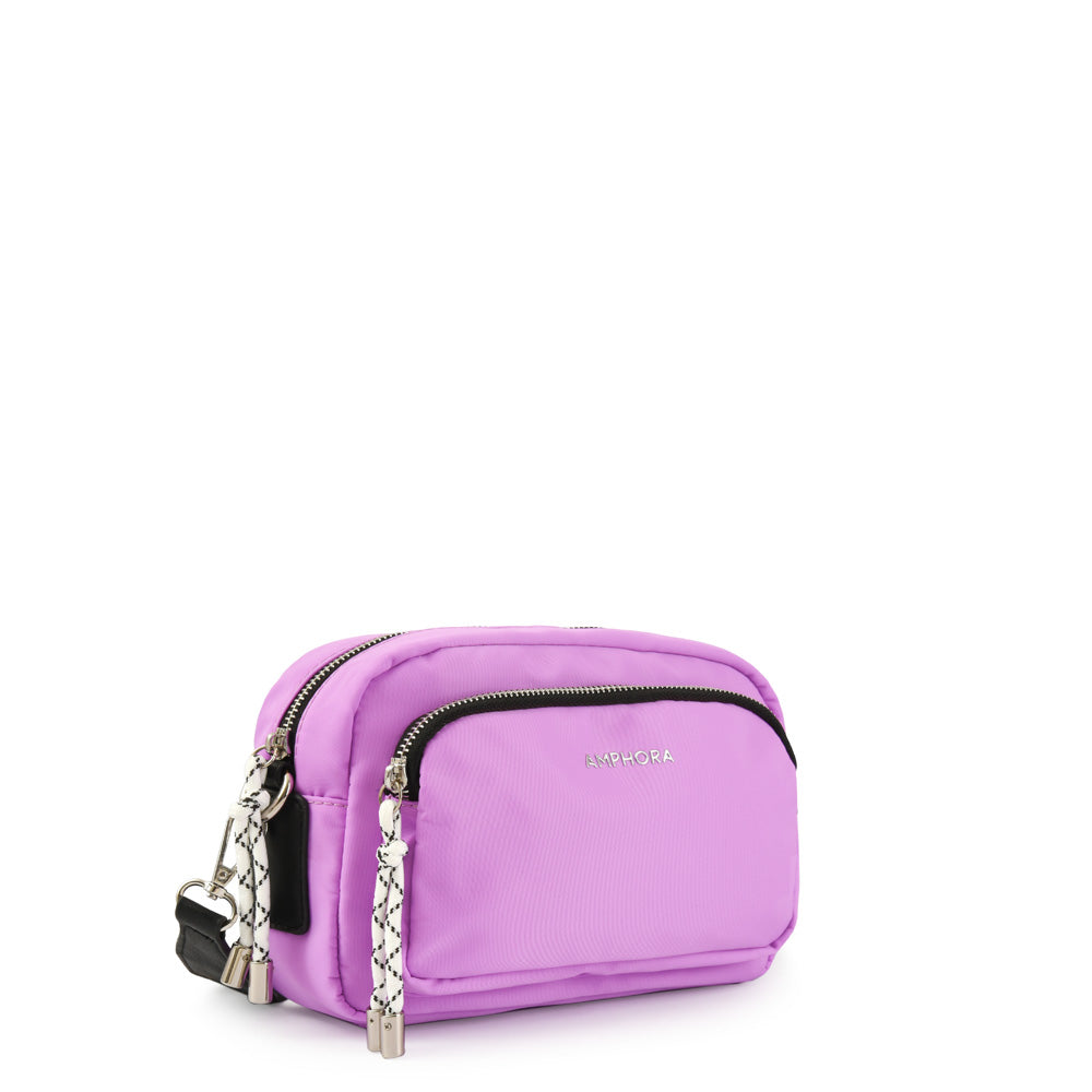 Aferdita small lilac crossbody bag