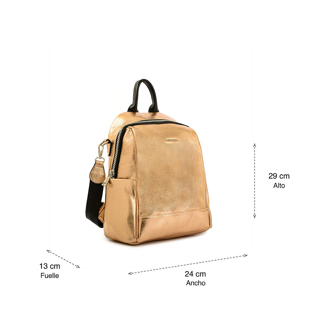 Magna Golden Medium Backpack