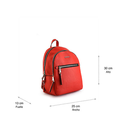 Medium red bodona backpack