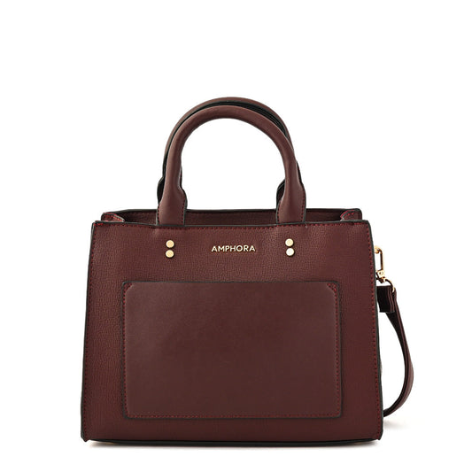 Divana Burgundy Two Handle Wallet