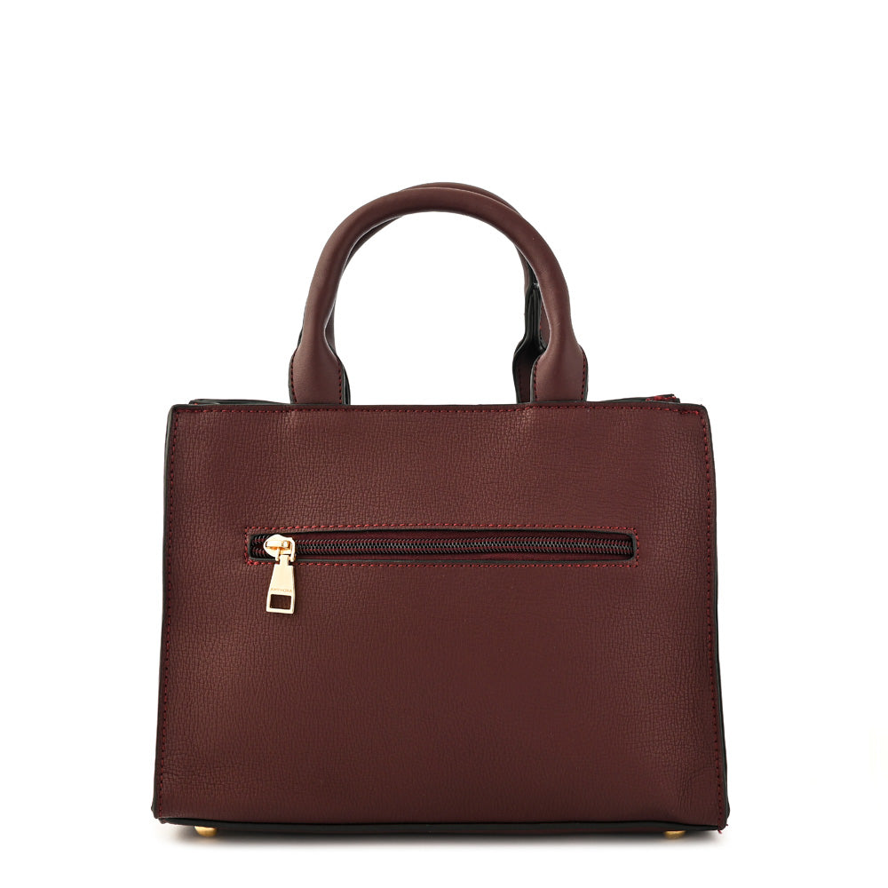 Divana Burgundy Two Handle Wallet
