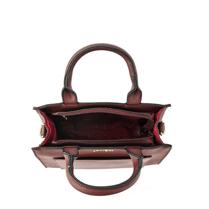 Divana Burgundy Two Handle Wallet