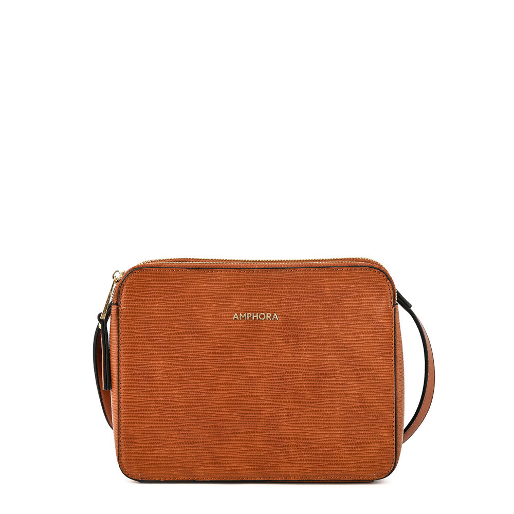 Alavez Medium Brown Shoulder Bag