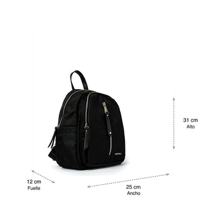 Danisa Black Medium Backpack