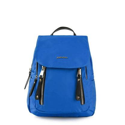 Crofia Blue Medium Lid Backpack