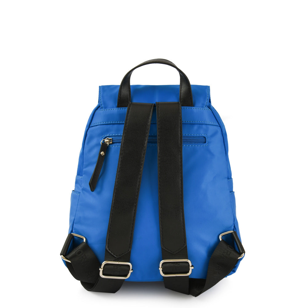 Crofia Blue Medium Lid Backpack