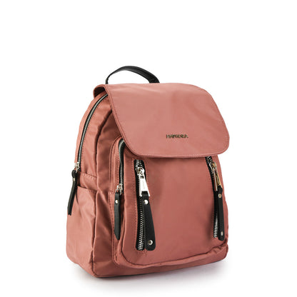 Crofia Medium Lid Backpack Old Pink