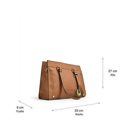Wallet Two Handles Three medium divisions alina camel