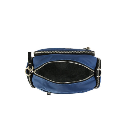 Dark blue harmonie medium crossbody bag