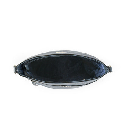 Medium abeille denim shoulder bag