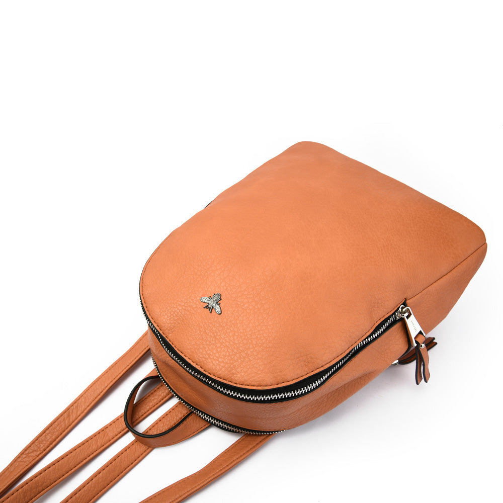 Medium damask abeille backpack