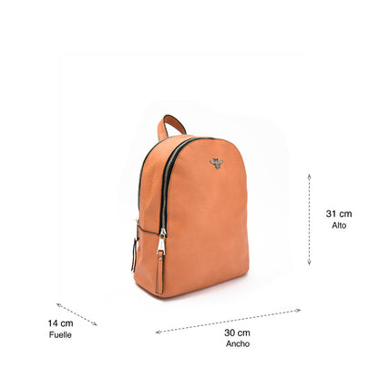 Medium damask abeille backpack
