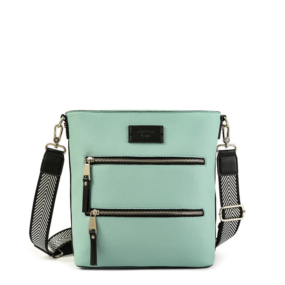 Nusser Medium Water Green Shoulder Bag