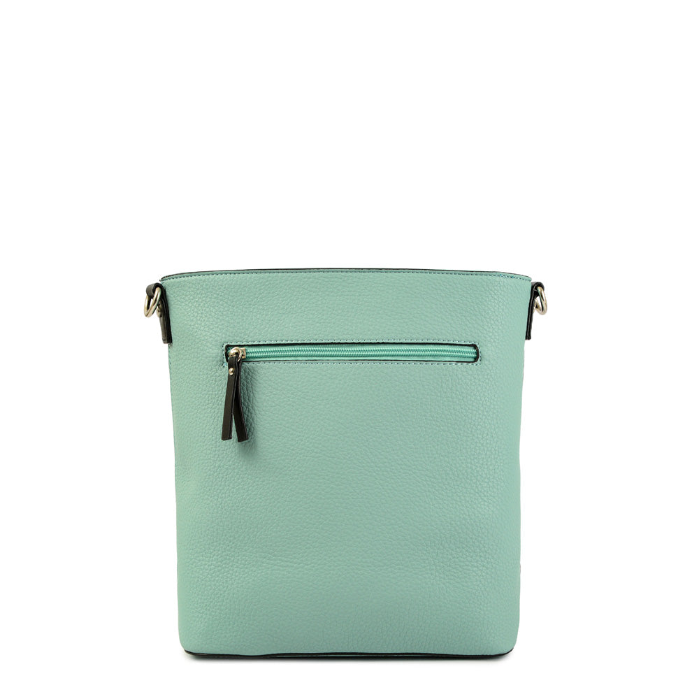 Nusser Medium Water Green Shoulder Bag