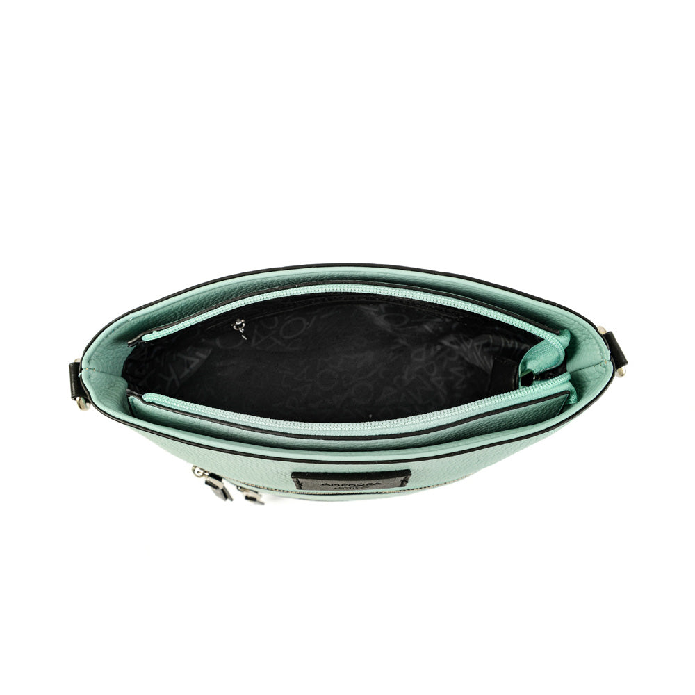 Nusser Medium Water Green Shoulder Bag