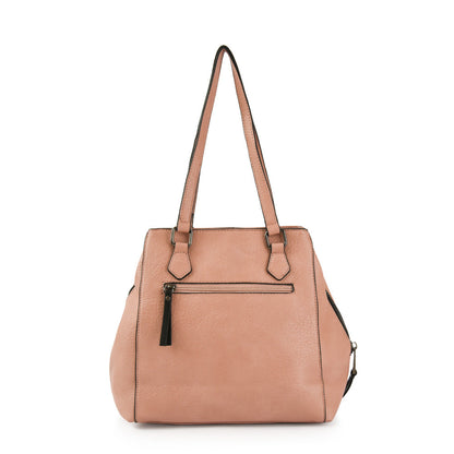 Wallet Two Handles Three divisions Medium Pitty Old Pink