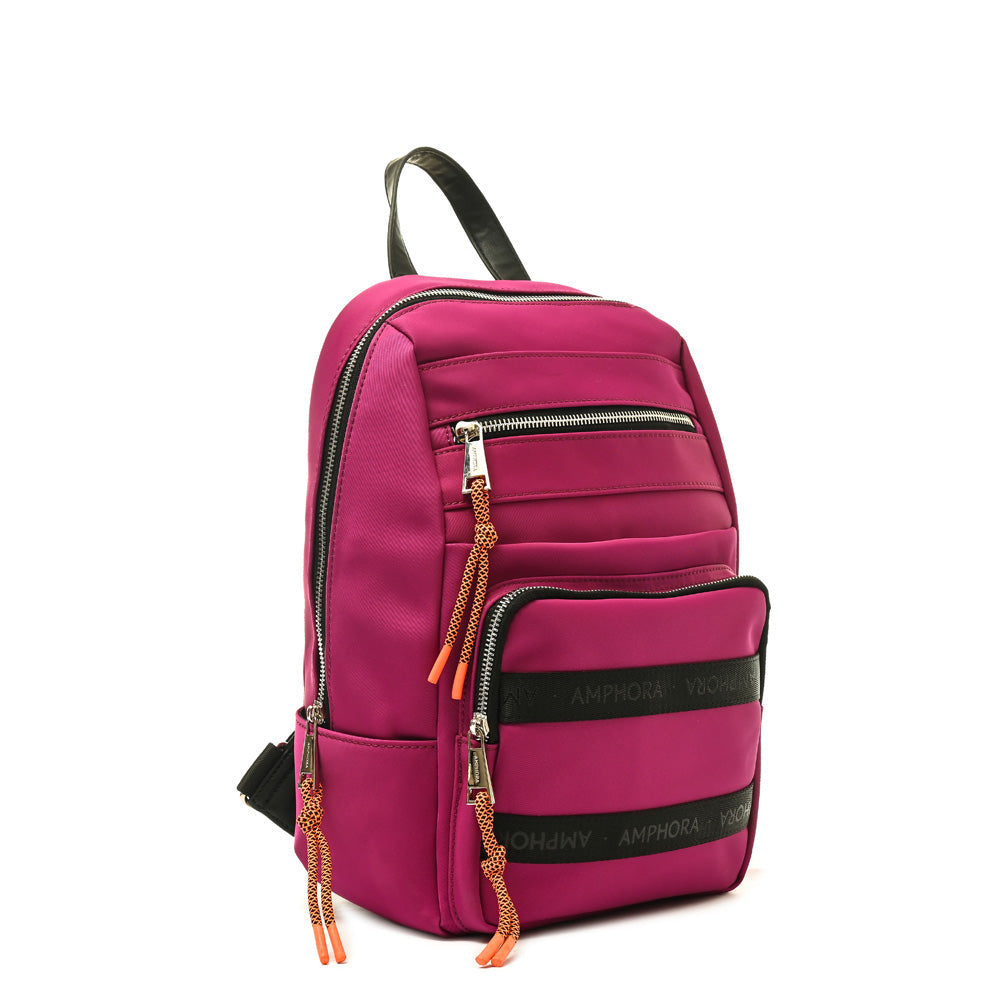 amphora avec mochila mediana morado