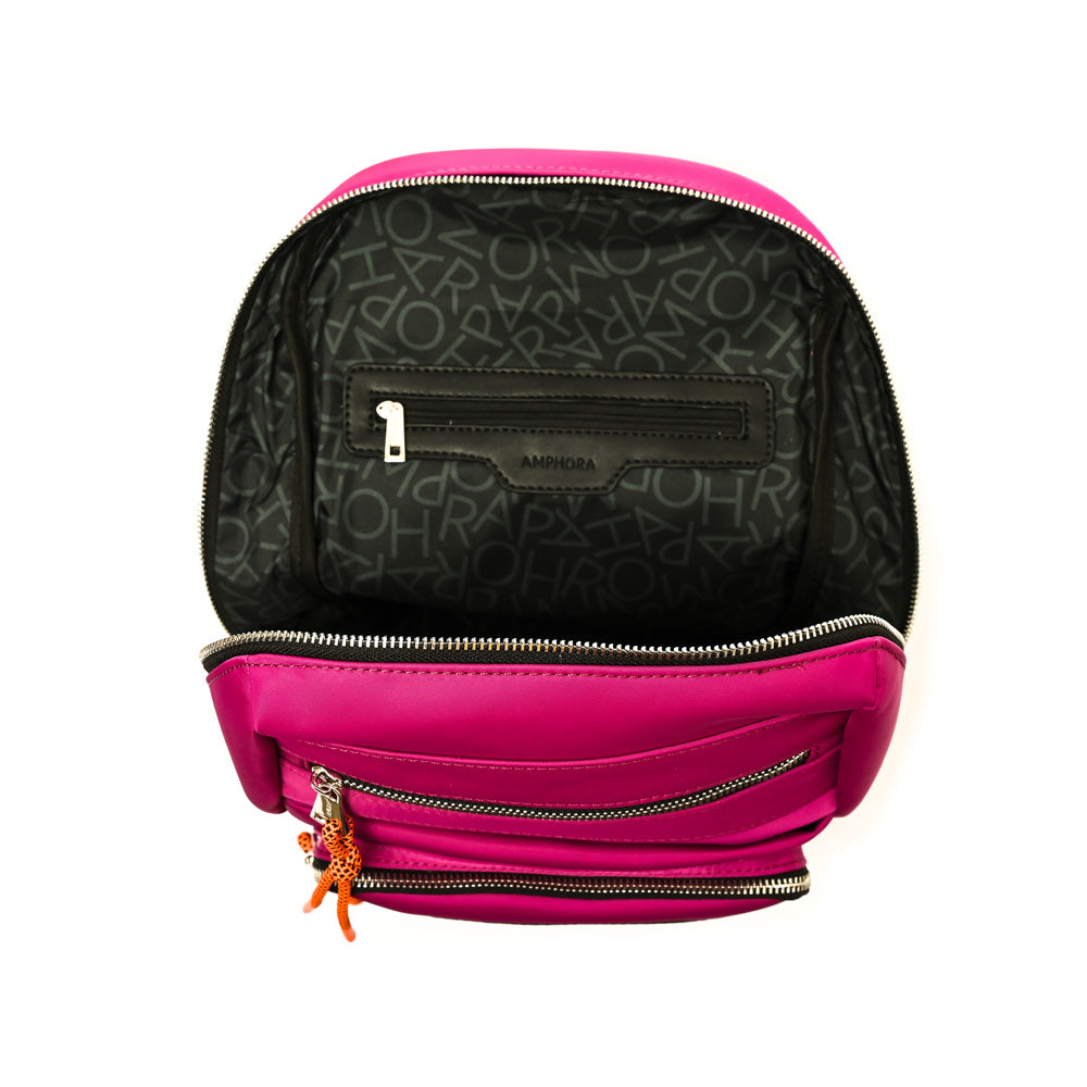 amphora avec mochila mediana morado
