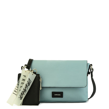Small denim crossbody bag