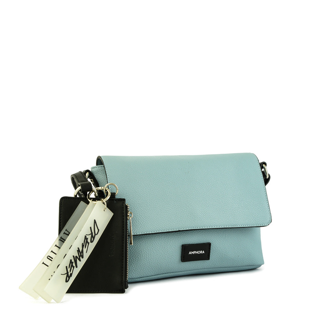 Small denim crossbody bag
