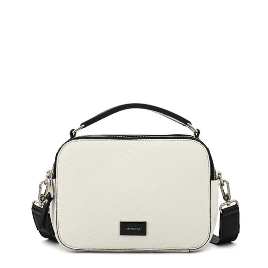 Medium lucian white crossbody bag