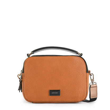 Medium lucian camel crossbody bag