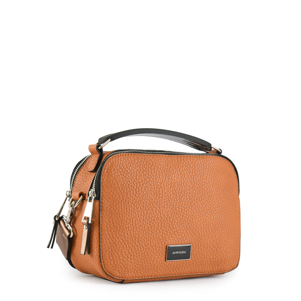 Medium lucian camel crossbody bag