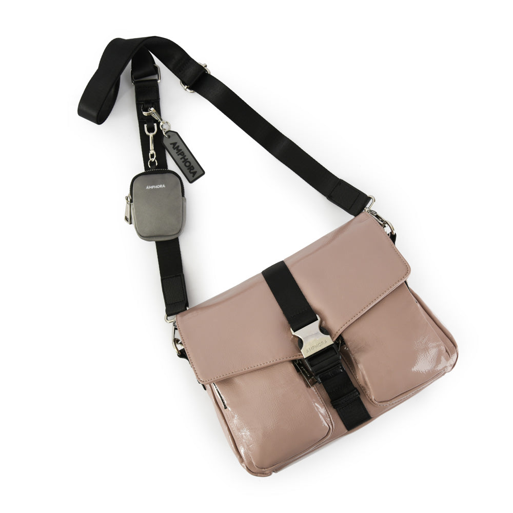 Medium noa old pink crossbody bag