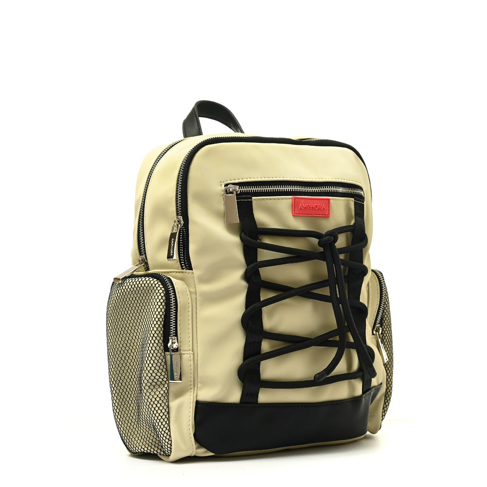 amphora robin mochila  grande beige