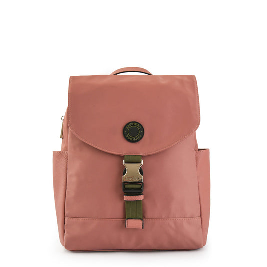 amphora elfe mochila con tapa pequeña rosa viejo