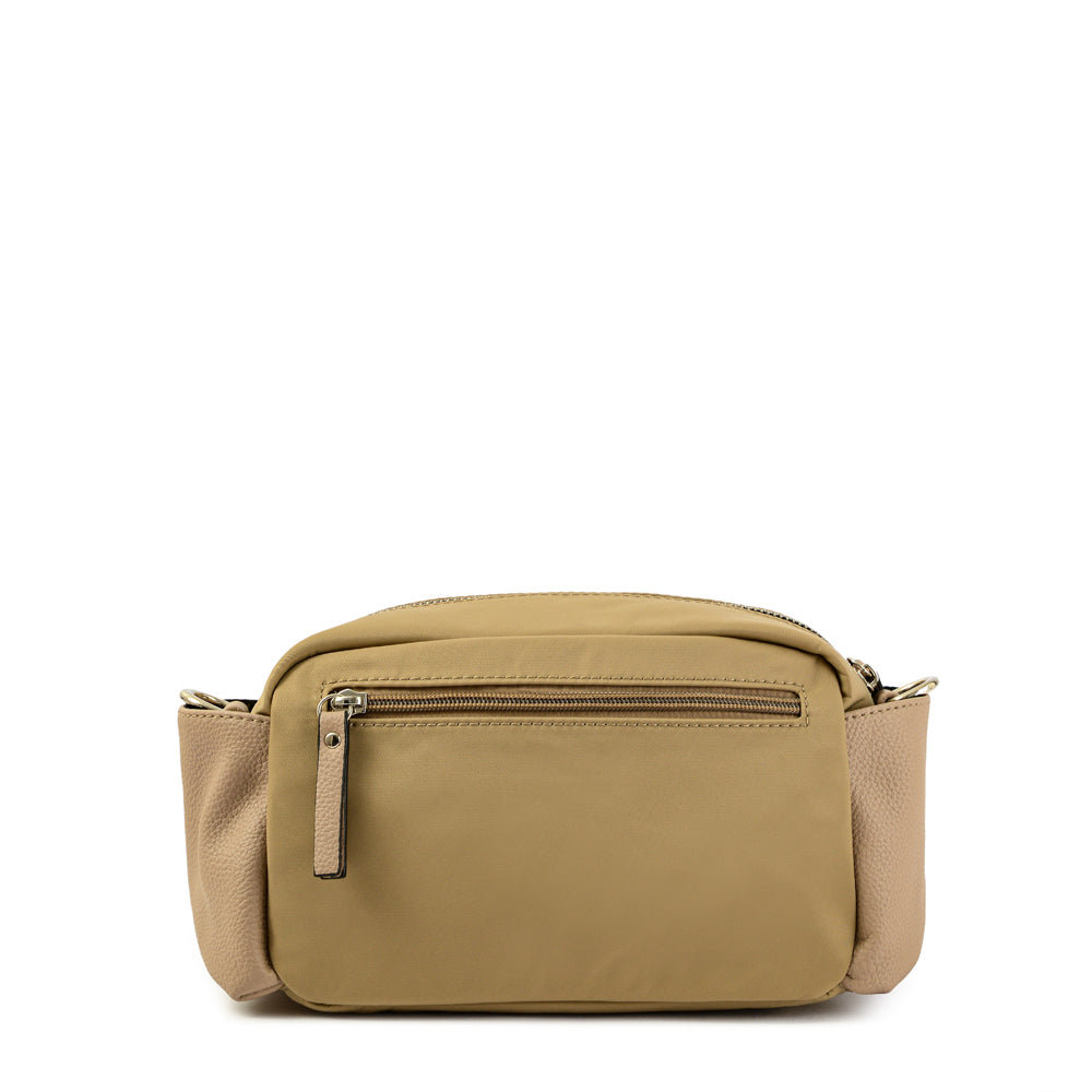 Elfe taupe medium crossbody bag