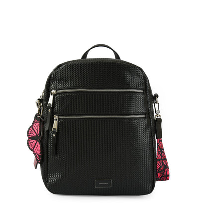 Large black farfalla backpack