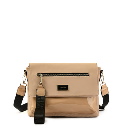 Beige Glory Crossbody Bag