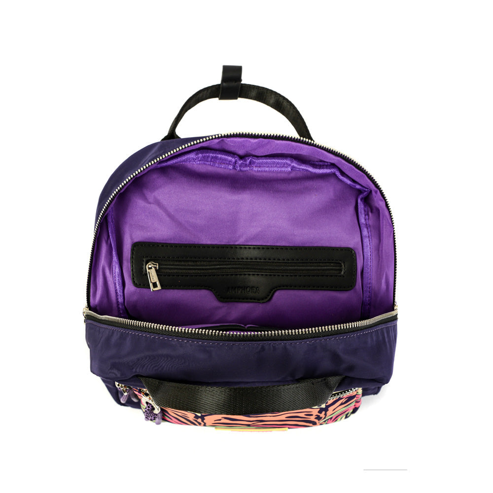 Medium purple April backpack