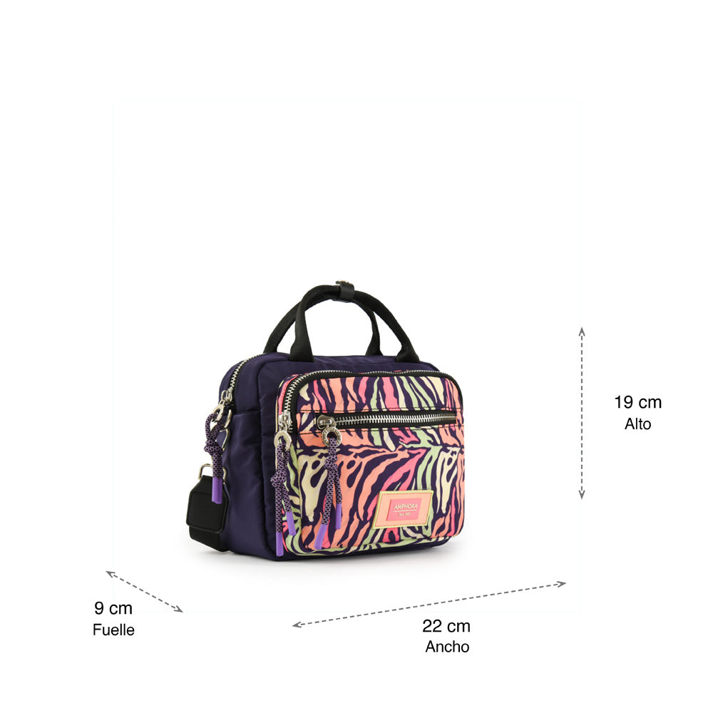 April Shoulder Bag Medium Purple