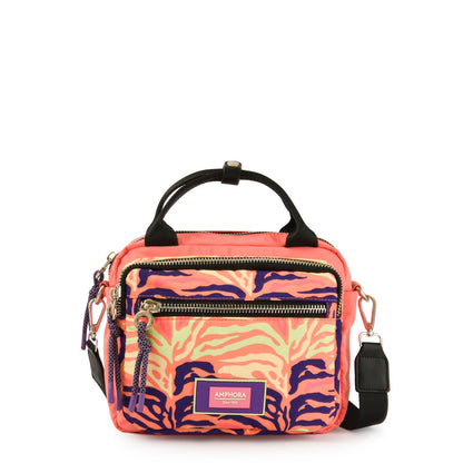 April Shoulder Bag Medium Coral